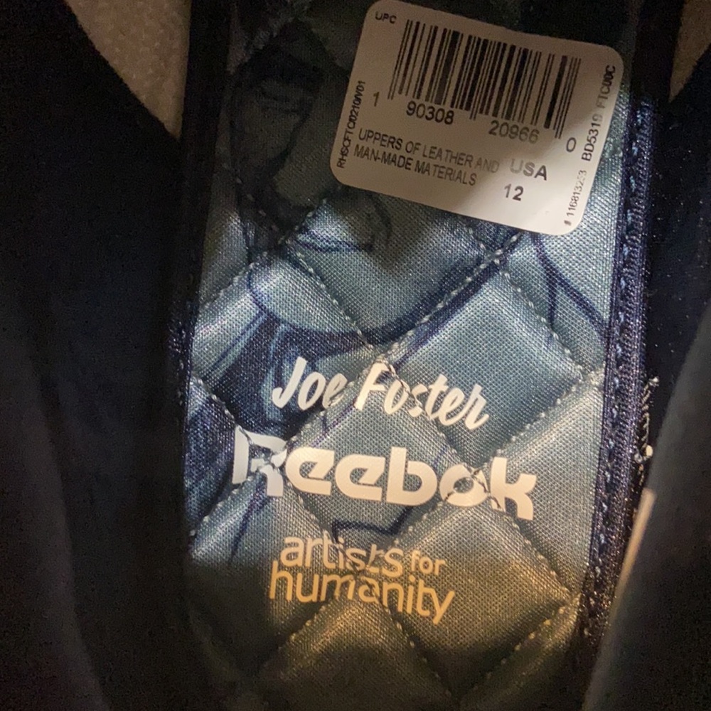 Reebok Joe Fosters size 12 - Picture 7 of 7
